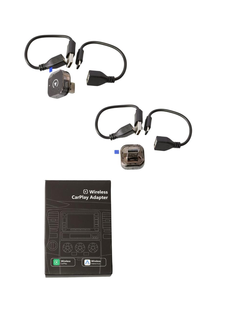 Wireless CarPlay Adapter – Instant Plug-&-Play Upgrade for Any Car (iOS & Android Compatible)