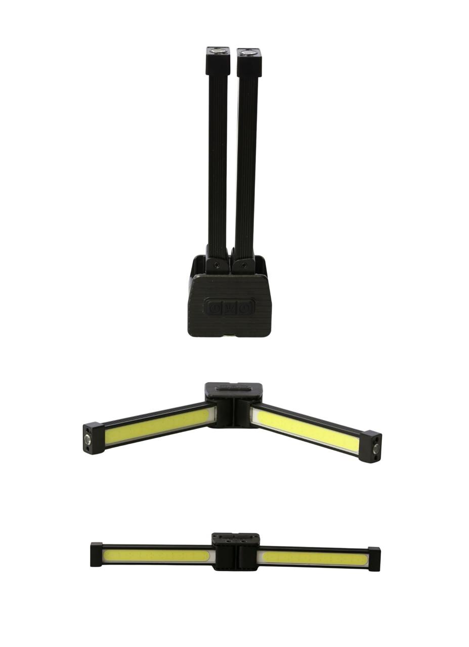 7-Mode Foldable Magnetic LED Work Light – 90° Rotatable, Ultra-Bright, USB-C Rechargeable
