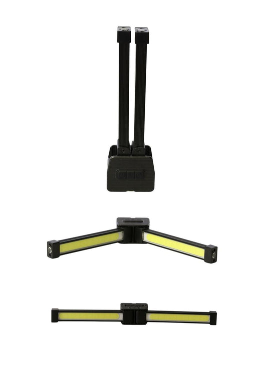 7-Mode Foldable Magnetic LED Work Light – 90° Rotatable, Ultra-Bright, USB-C Rechargeable
