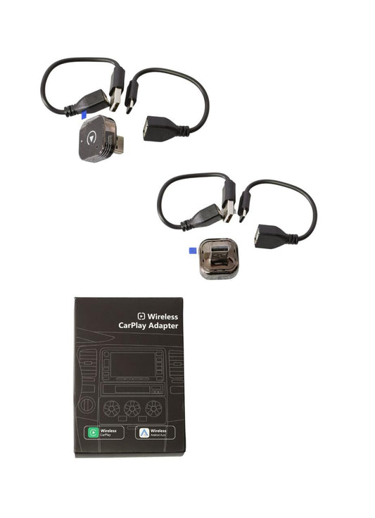 Wireless CarPlay Adapter – Instant Plug-&-Play Upgrade for Any Car (iOS & Android Compatible)